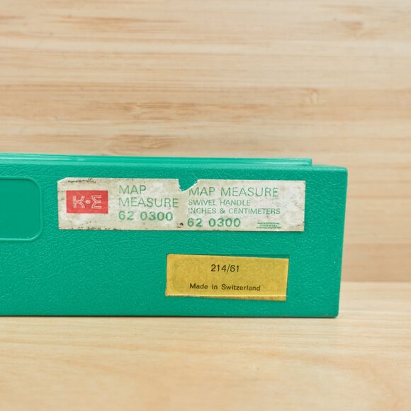 Vintage Keuffel & Esser Dial Indicator / Measuring Scale / Stainless / w/ Box - Picture 8 of 8